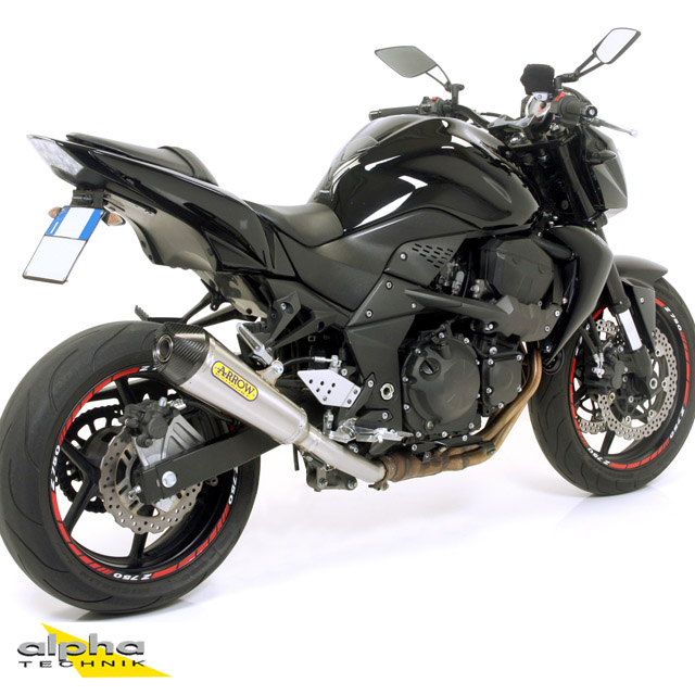 ARROW Escape X-KONE Acero Inoxidable para Kawasaki Z750 / Z800 / Z800E 2011-2016