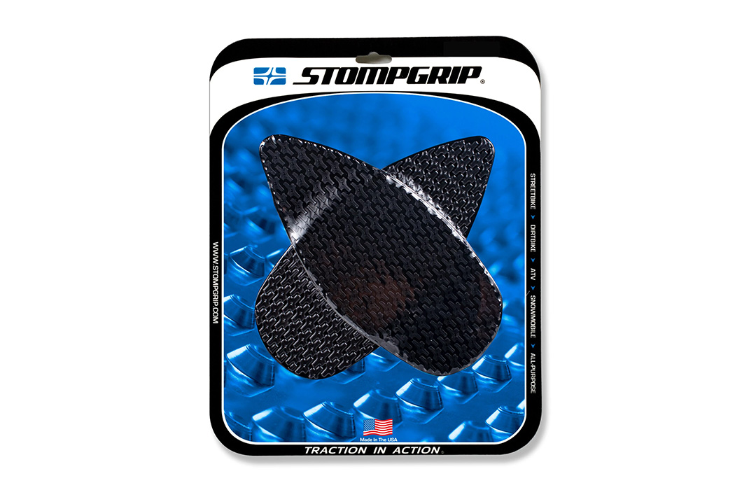 Stompgrip Pad de depósito de gasolina negro, Icon, Kit de depósito de gasolina para Streetbike Aprilia RS 660, 2020-2025, Tuono 660, 2021-2025