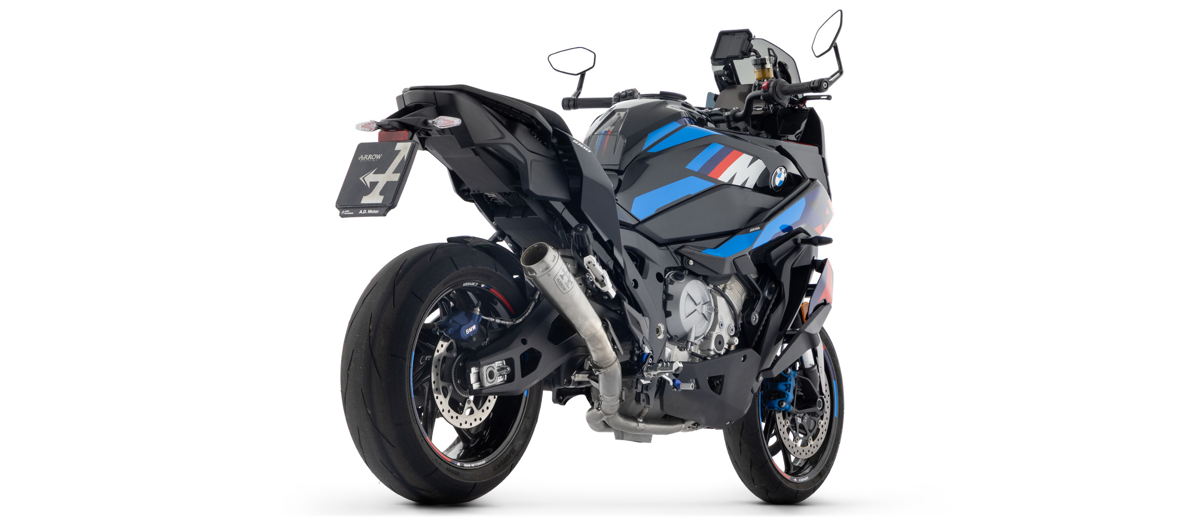 Sistema de escape completo Arrow COMPETITION Full Titanium PRO RACE para BMW M1000 XR, 2025-