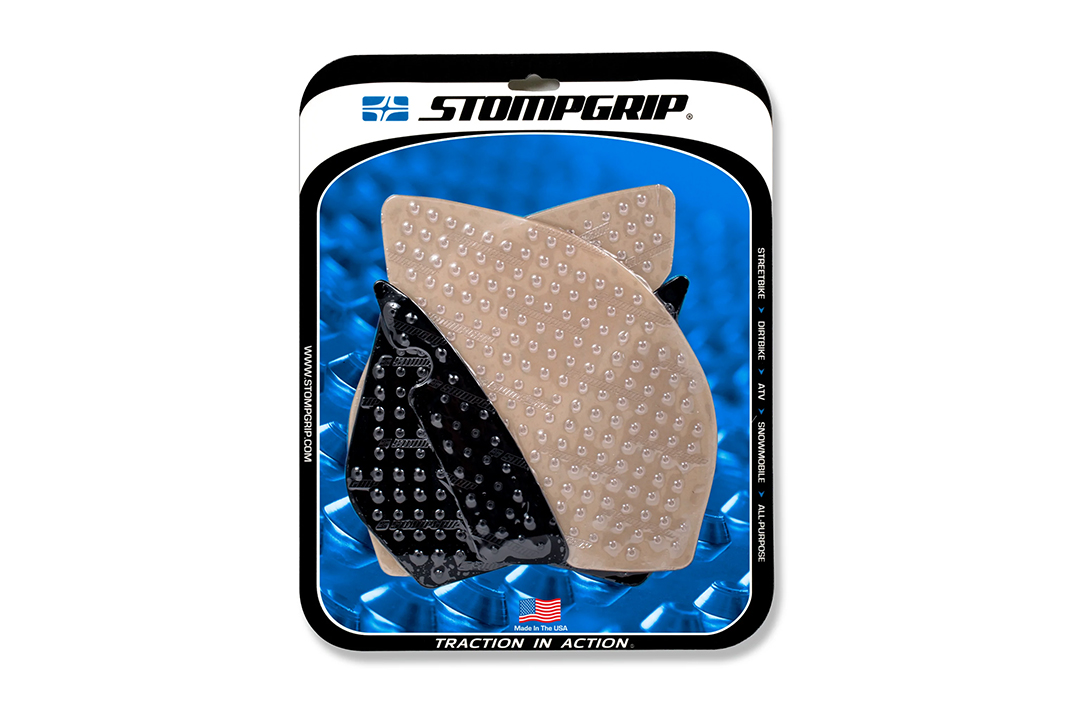 Stompgrip híbrido, Volcano, para Kawasaki ZX10R Ninja, 2008-2010