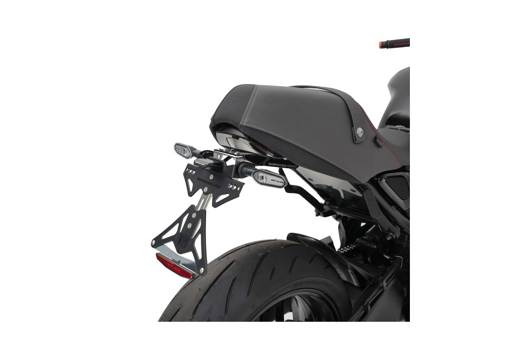 Portamatrículas Barracuda para Yamaha XSR900 a partir del año de modelo 2022