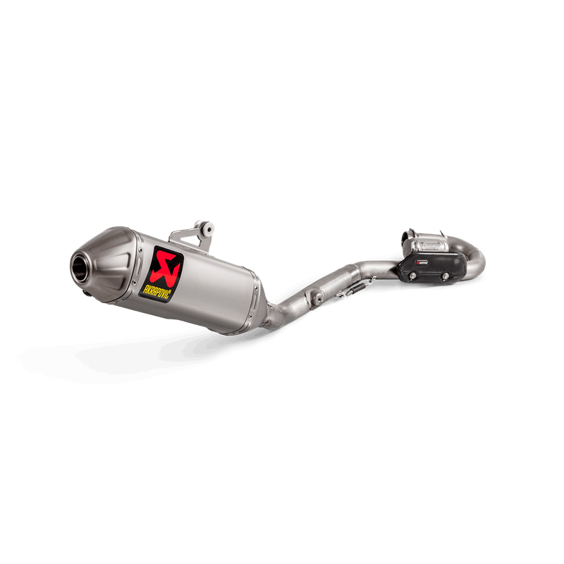 Línea Akrapovic Evolution (Titanio) sistema de escape para Suzuki RM-Z 450 2018-2025