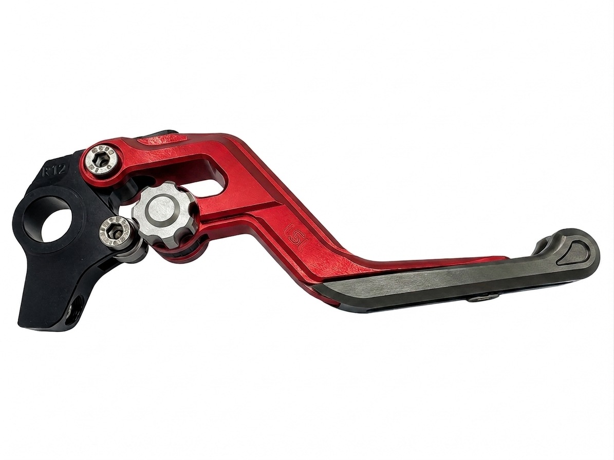 LSL ERGONIA Maneta de freno R17 Rojo/Plata/Antracita