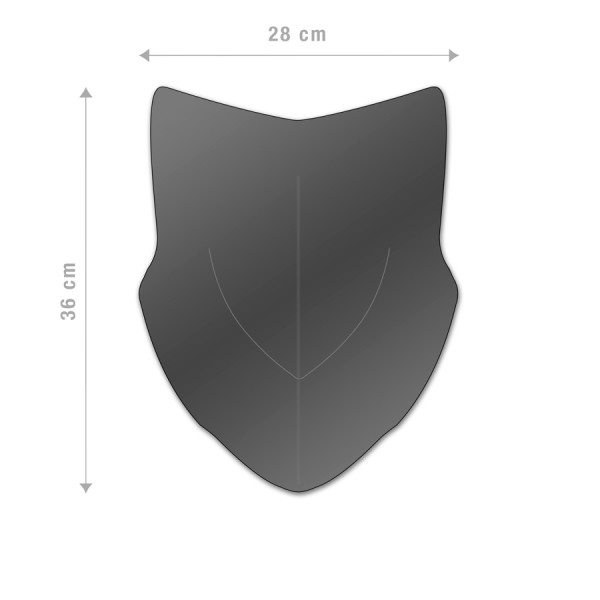 Cúpula Barracuda Aerosport de Plexiglás para Yamaha Tracer 700 2020-