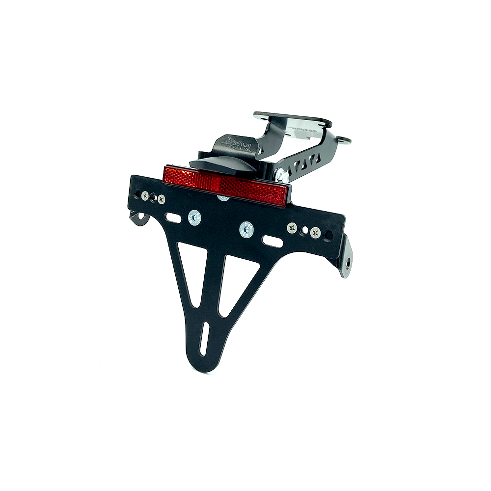 Soporte de matrícula alpha Technik para Yamaha YZF-R125 / R125 / YZF125-A, a partir del año de modelo 2021-