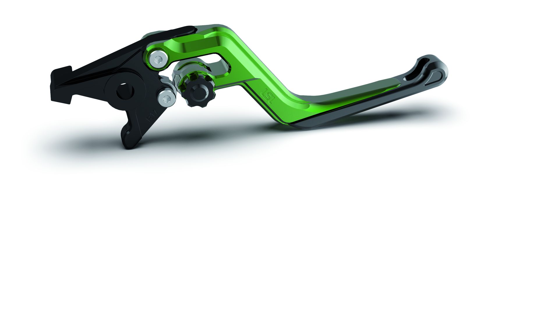 Maneta de Freno LSL ERGONIA R23R Verde/Negro/Negro