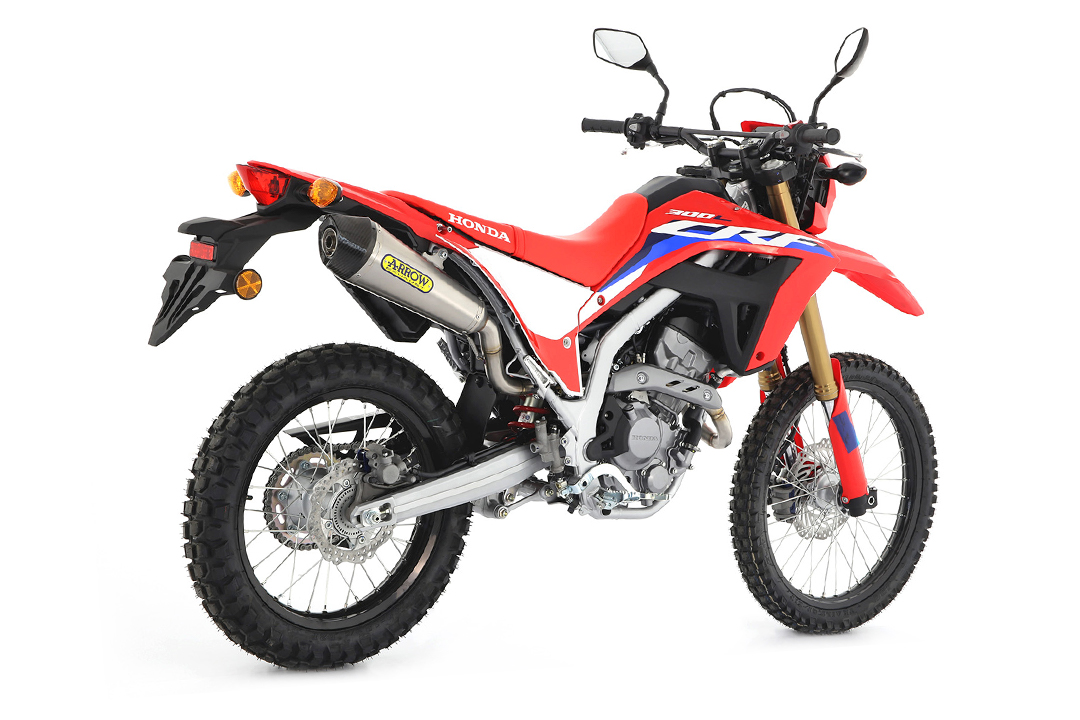 Silenciador ARROW X-KONE de acero inoxidable para Honda CRF250 / CRF300 modelo año 2017-
