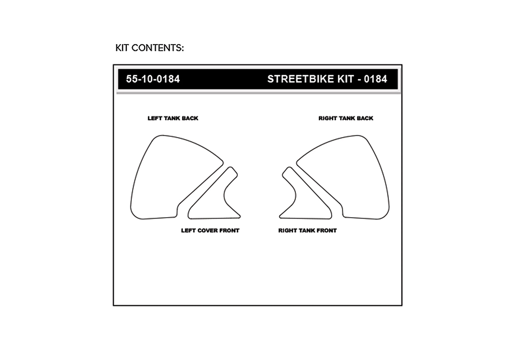 Almohadilla Stompgrip depósito de gasolina negra, Icon, Kit depósito de gasolina Streetbike para Monster 937 (plus, SP), 2021-2025, Monster 1200 (S), 2021-2024