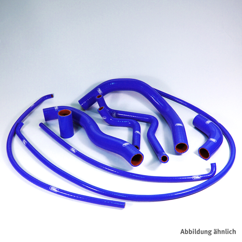 SAMCO SPORT Kit de mangueras de silicona azul para Kawasaki Z1000 R modelo 2014-2019