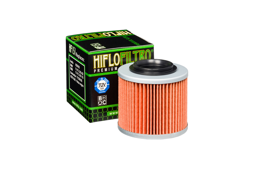 HIFLO filtro de aceite HF151 para diversos modelos Aprilia / Bimota / BMW / CCM / Jawa / MZ
