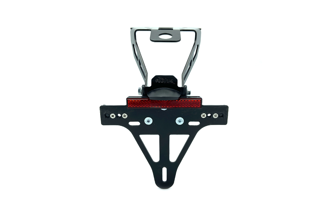 Soporte de matrícula alpha Technik para Suzuki GSX-S1000GT y GSX-S1000GX, Tipo WEK0 / WEK3, Año de modelo 2021-