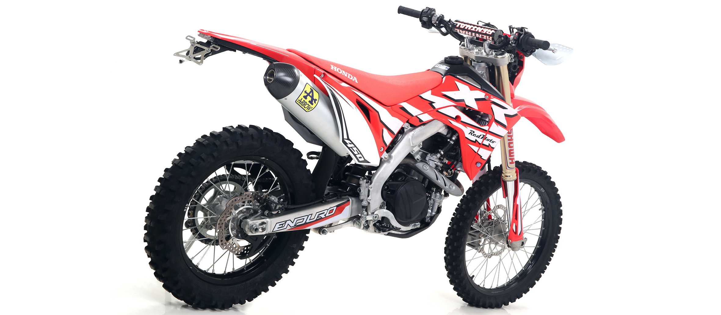 ARROW Escape RACE TECH para Honda CRF450L 2019- de Aluminio