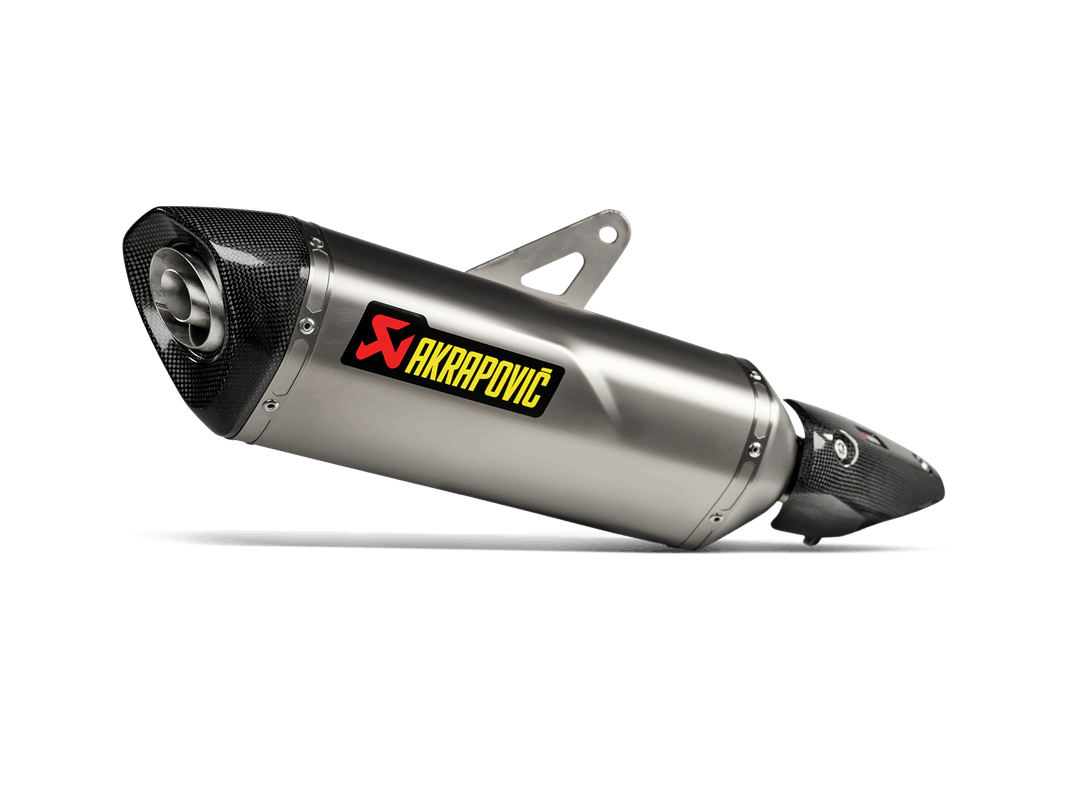 Silenciador Akrapovic Slip-On Line (Titanio) para Kawasaki Ninja 7, Z7 Hybrid 2024-2025