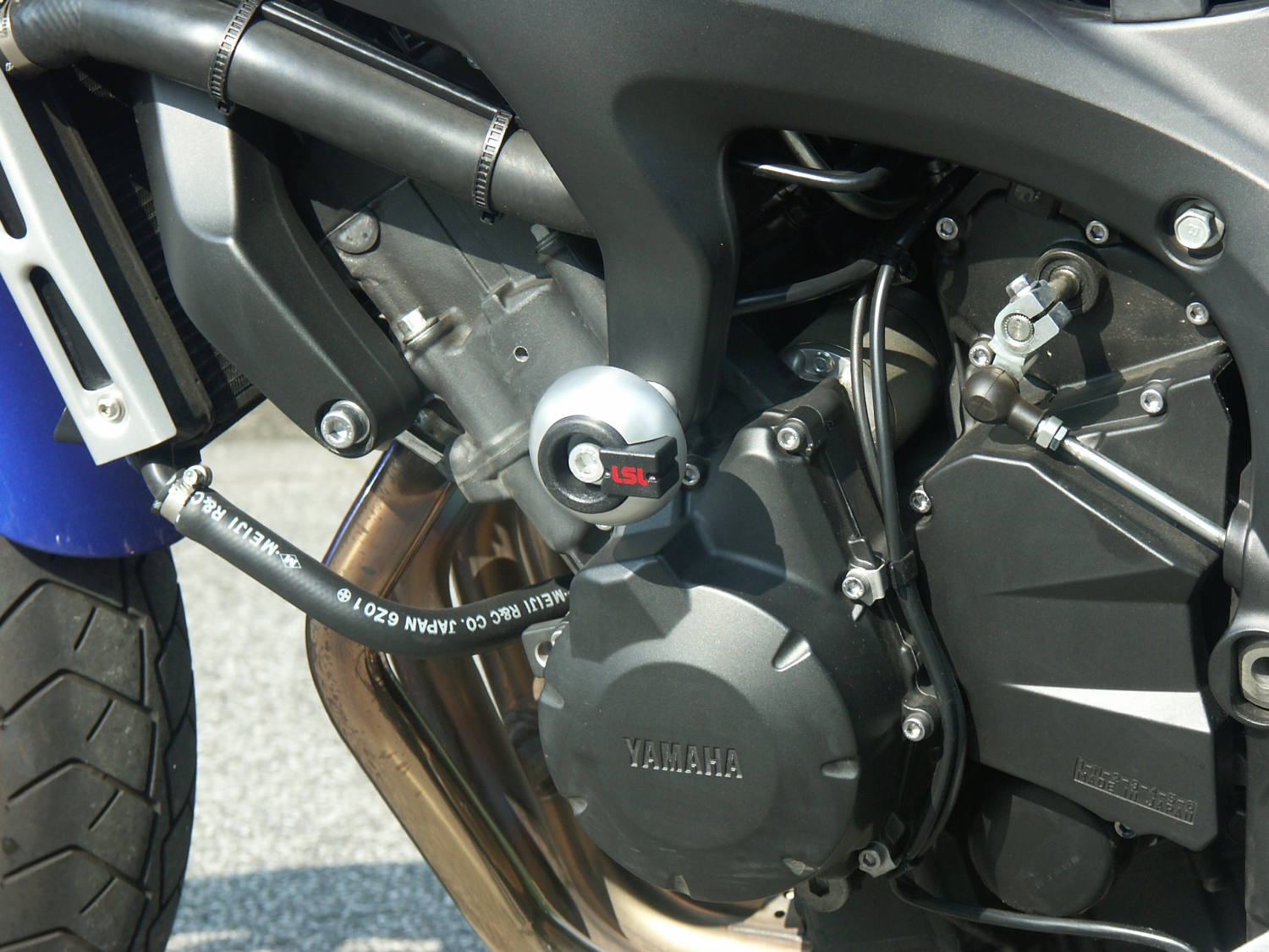 Kit de fijación de protectores anticaída LSL para Yamaha FZ6/Fazer, 2004-