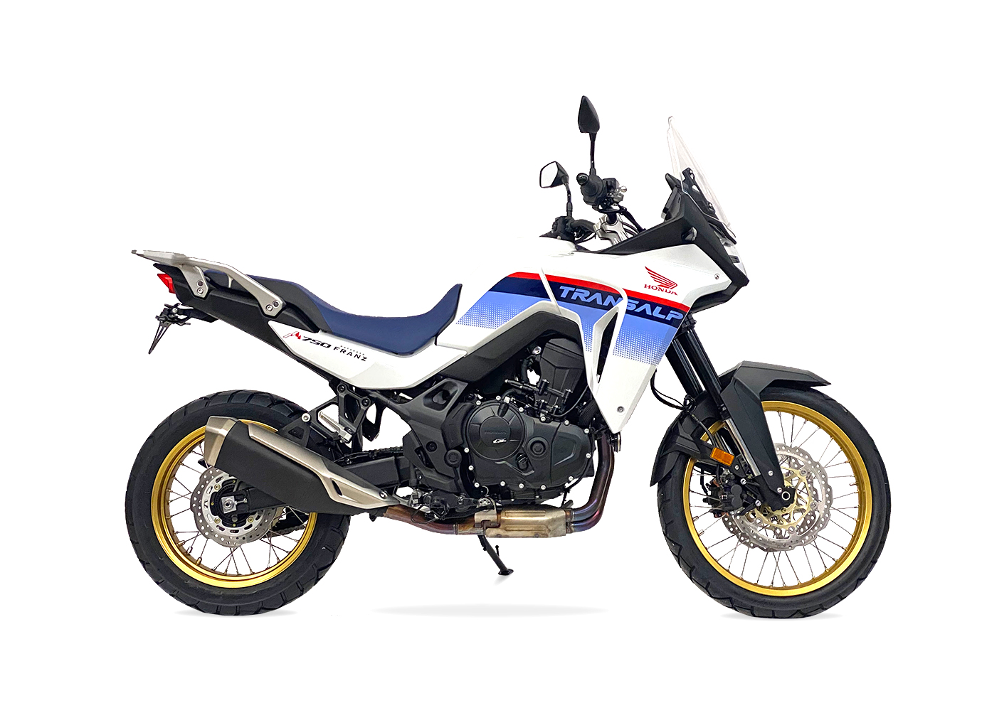 Portamatrículas alpha Technik para Honda XL750 Transalp, Tipo RD16 / RD17, Año del modelo 2023-