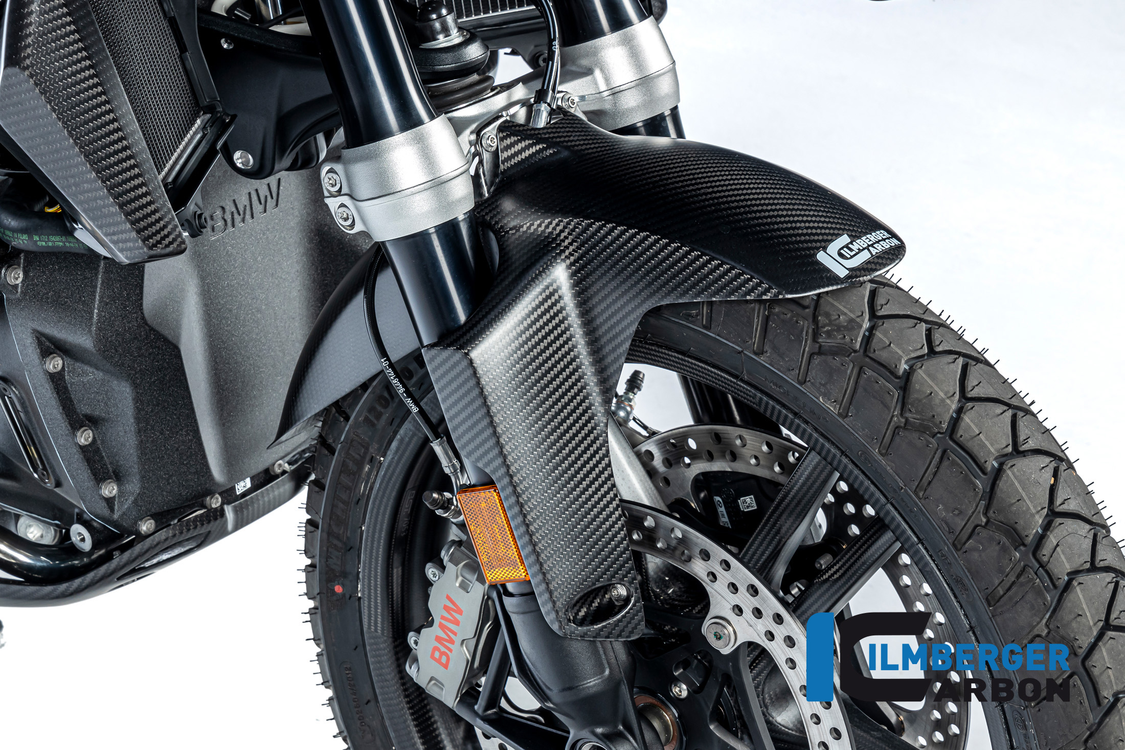 Guardabarros de carbono Ilmberger anterior, delanteroe, mate, BMW R1300GS 2023-