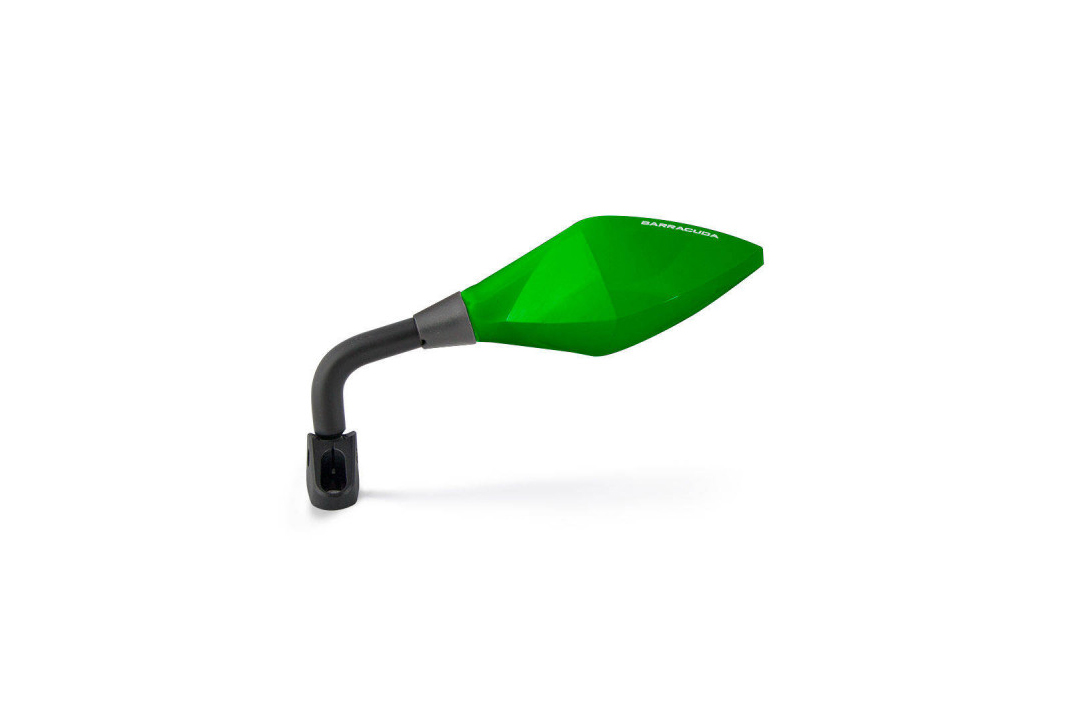 Barracuda espejo retrovisor RACE verde