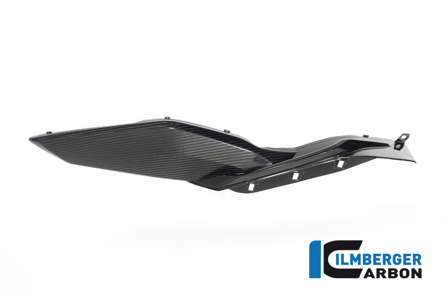 Cubierta lateral inferior de carbono Ilmberger en el depósito de gasolina lado derecho, brillante, para BMW S1000XR 2020- M1000XR 2024-