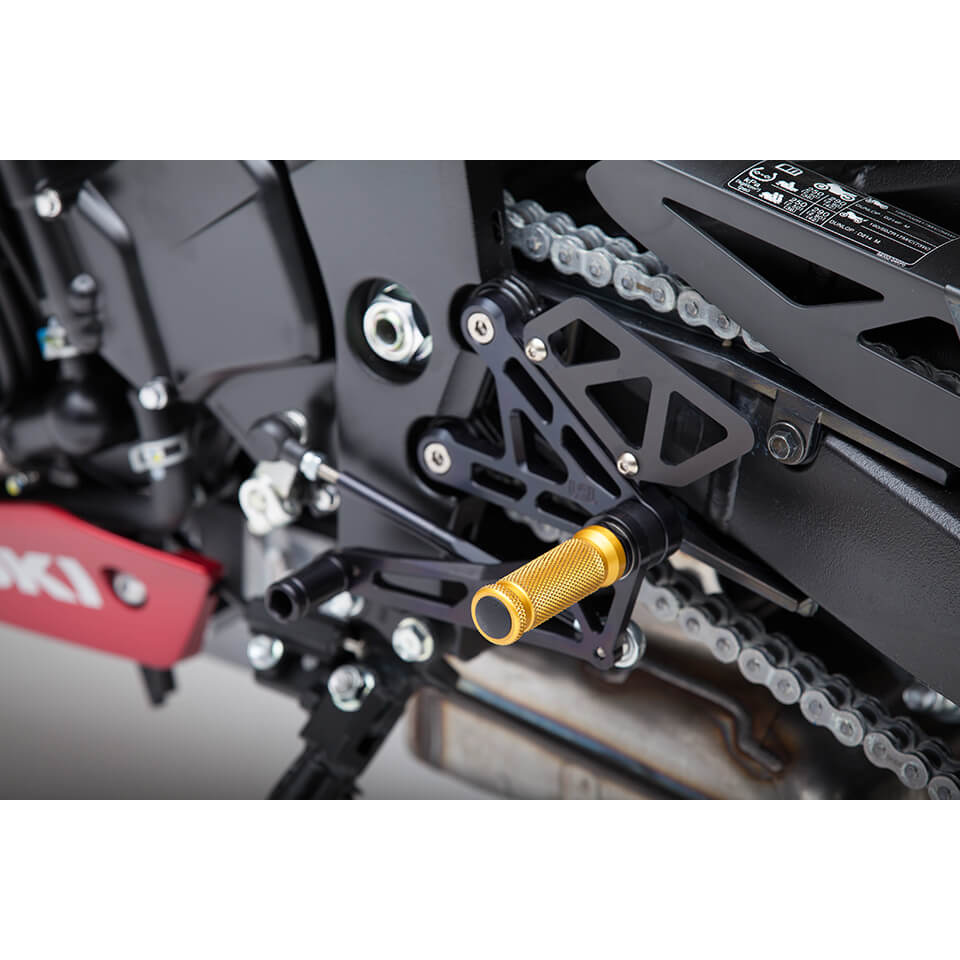 Sistema de estriberas LSL para Suzuki GSX-S1000, 2015-, negro