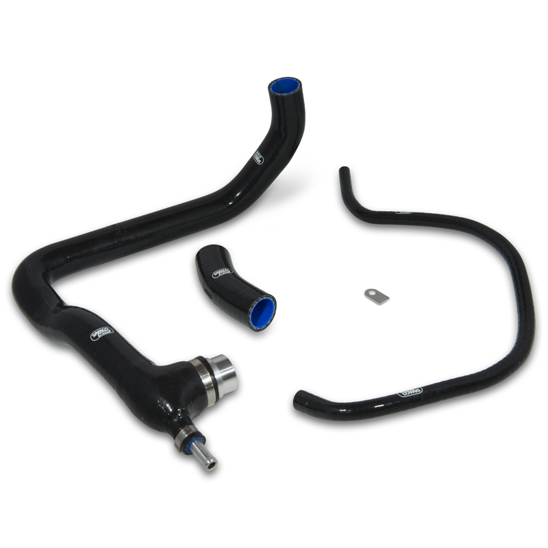 Kit de mangueras de silicona SAMCO SPORT termostato Bypass negro para Yamaha YZF-R1/M, 2015-2019