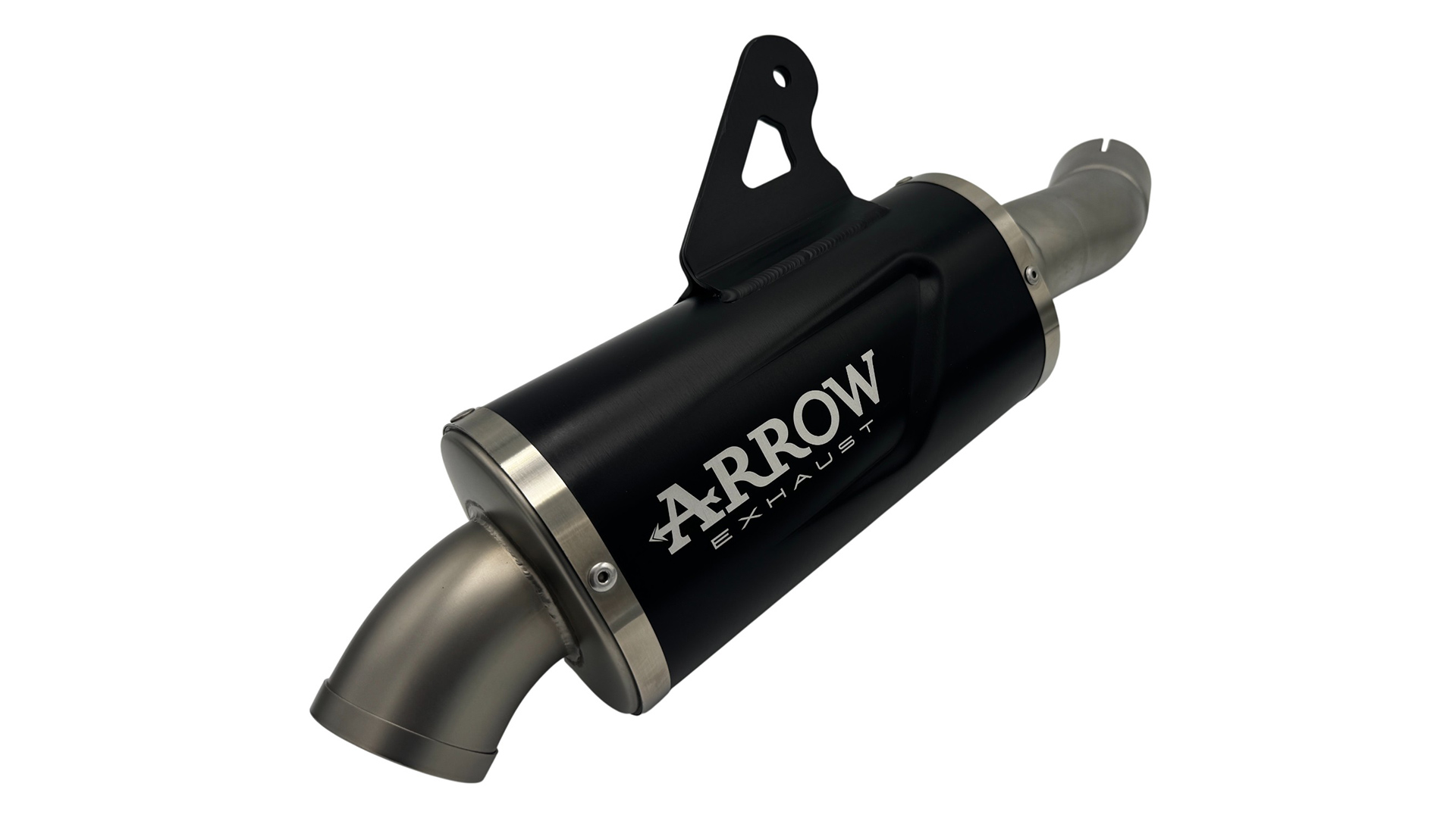 ARROW Escape INDY RACE EVO DARK Aluminio negro para BMW R1300GS (Adventure), 2024-