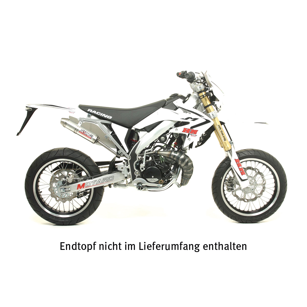 GIANNELLI Pipa de escape ENDURO 2STROKE para HM CRE50 Baja RR / Derapage RR 2006-2009