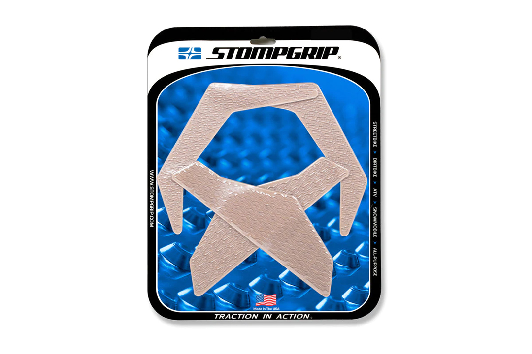 Almohadilla de depósito Stompgrip transparente, Icon, kit de depósito para moto de calle, para Suzuki GSX-S1000S Katana, 2020-2025