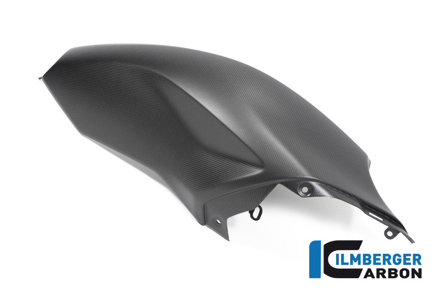 Cubierta de carbono Ilmberger depósito de gasolina lado derecho, mate, Ducati Diavel 1260, 2019-