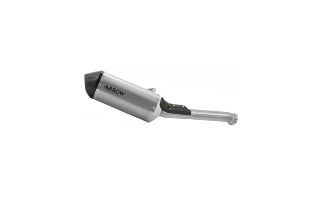 Escape ARROW SONORA Titanio para Husqvarna Norden 901 2022- / KTM 890 Adventure 2021- / KTM 790 Adventure 2019- / 890 SMT 2023-