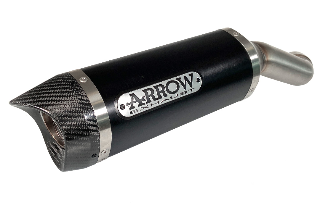 ARROW STREET THUNDER DARK Escape para Kawasaki Z900 2020- Aluminio