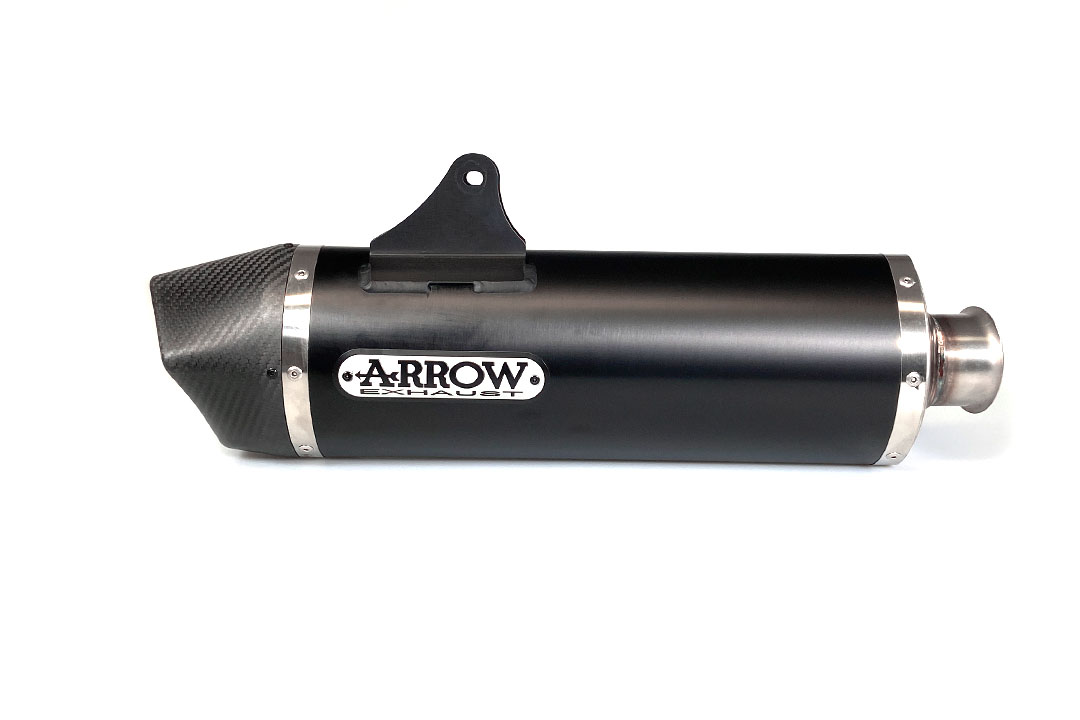 Escape ARROW MAXI RACE-TECH para KTM Adventure 1090/1190/1290 2013- de aluminio, negro
