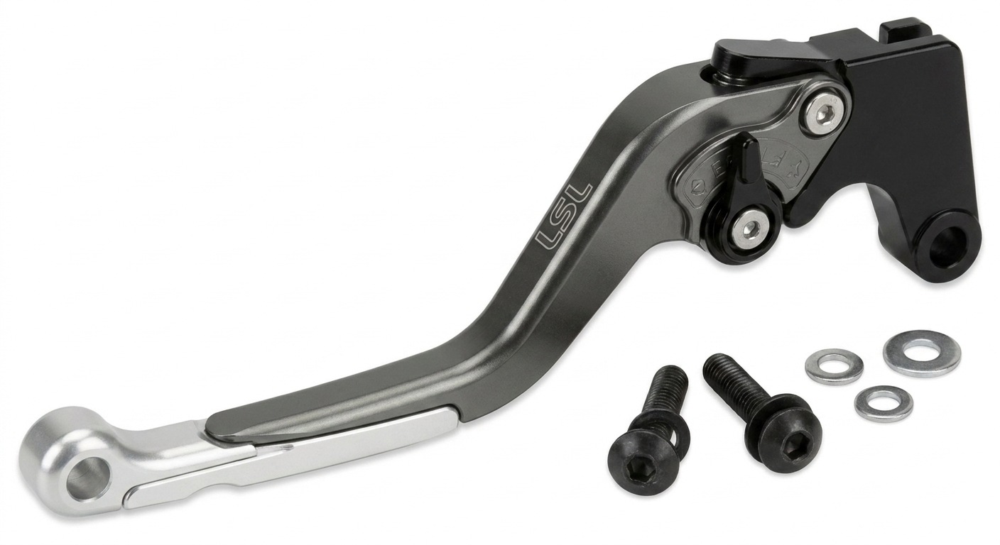 Maneta de Freno LSL ERGONIA R20 Antracita/Negro/Plata