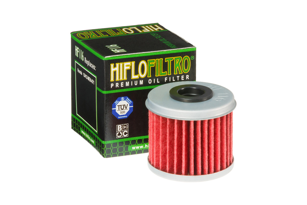 HIFLO filtro de aceite HF116 para varios modelos Husqvarna / Honda / BM