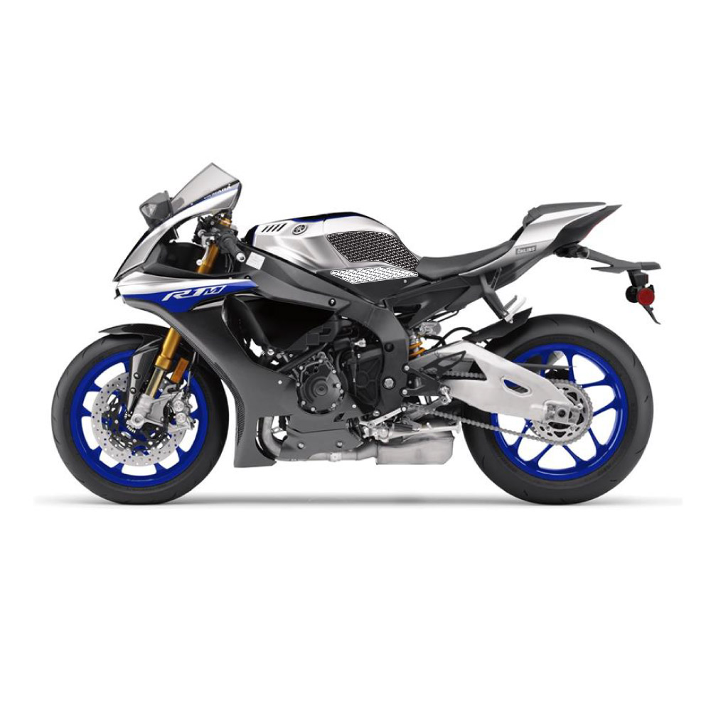 Almohadillas de Tracción Stompgrip negras, para Yamaha YZF-R1 / M, 2015-22