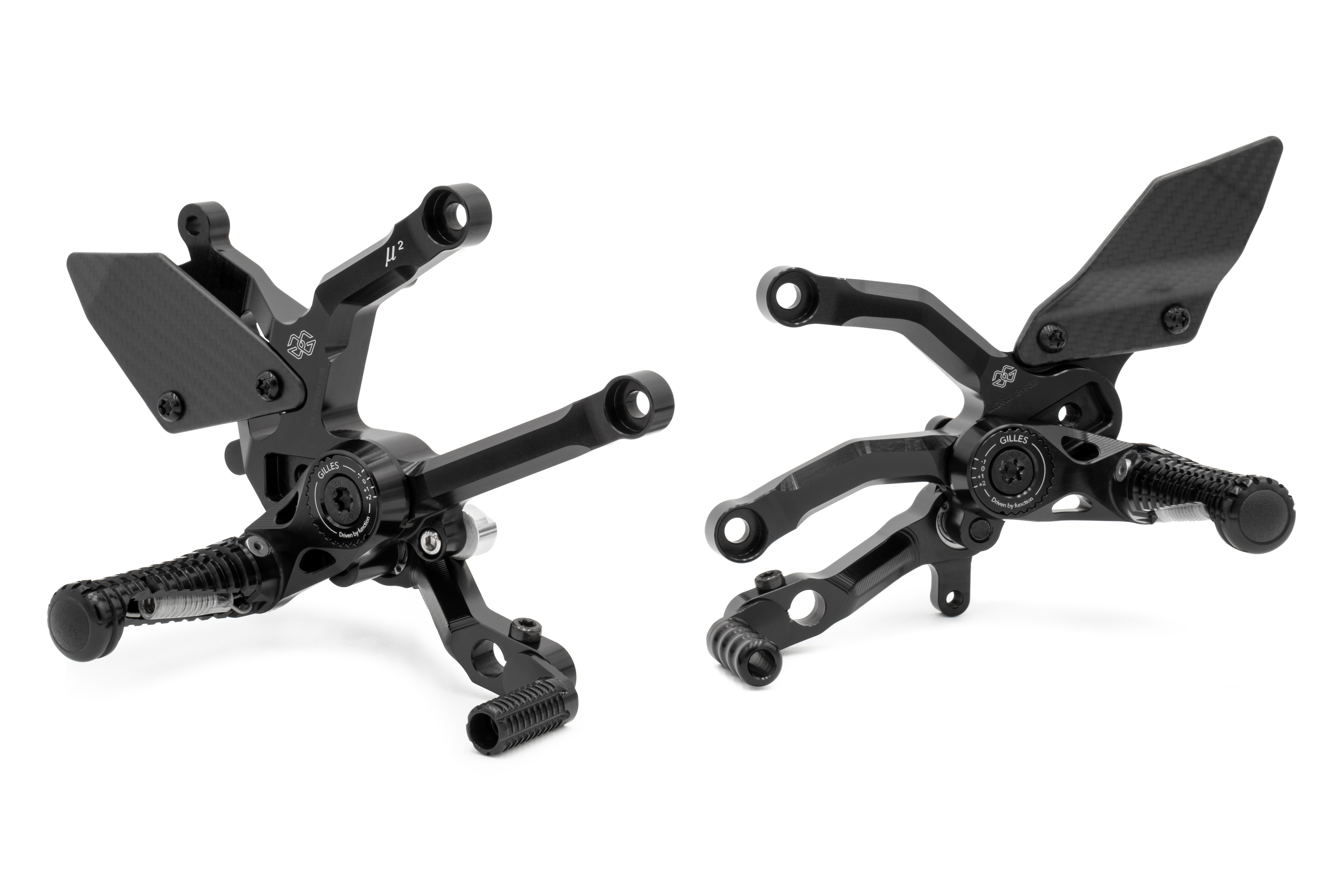 Sistema de estriberas GILLES MUE2 para Ducati Streetfighter V4, S, 2025-