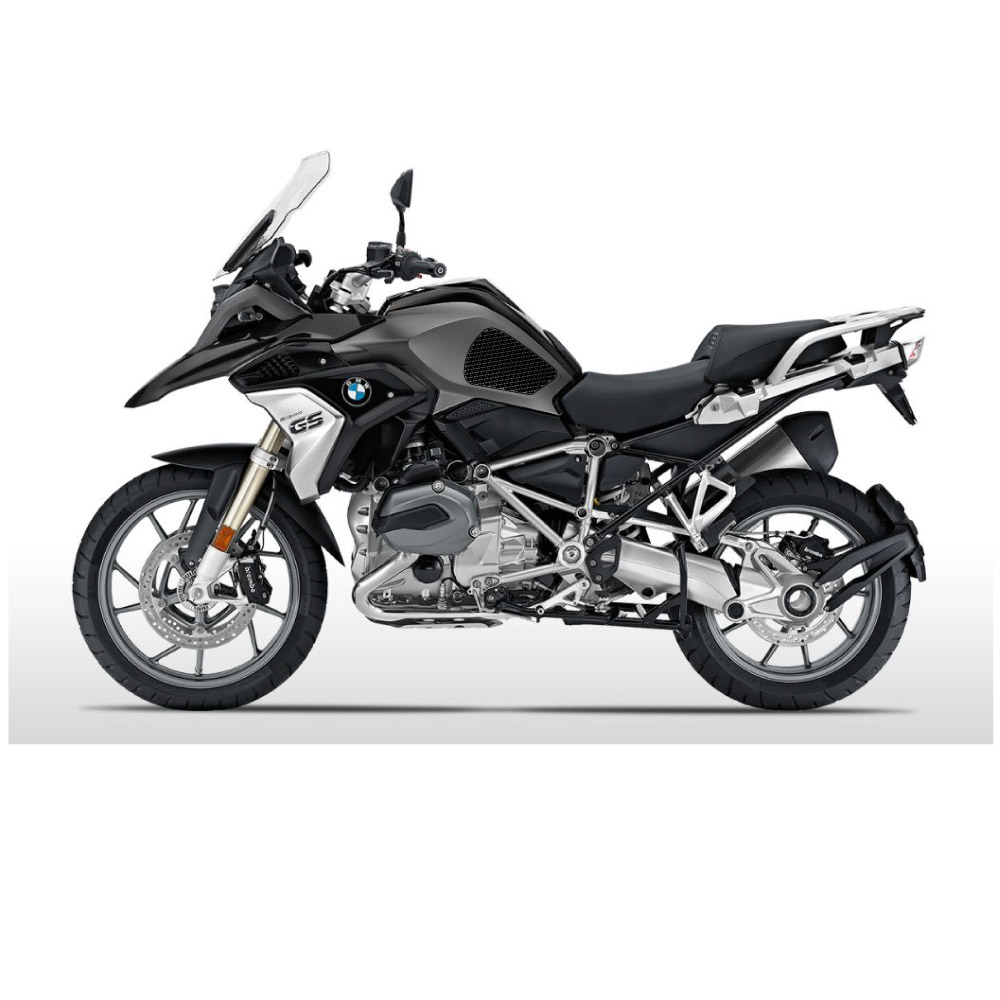 Stompgrip Traction Pads negros, para BMW R1200GS, 2017-2018, R1250GS, 2019-2024