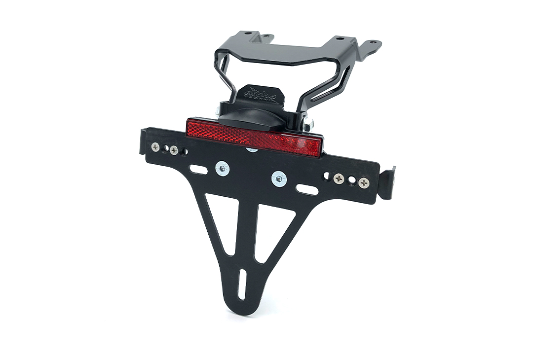 Soporte de matrícula alpha Technik para KTM 790 Adventure, 890 Adventure y 890 SM T
