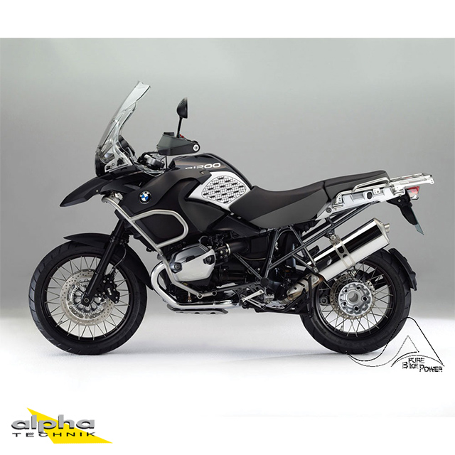 Stompgrip negro, Volcano, para BMW, R1200GS (Adventure), Suzuki, SV650 (S), SV1000