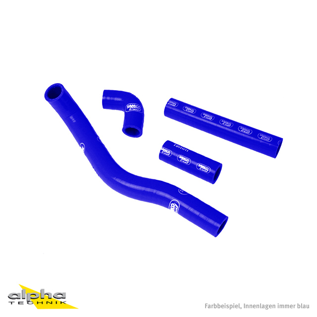 Kit de mangueras de silicona SAMCO SPORT azul para Kawasaki KX500 año de modelo 1983-2004