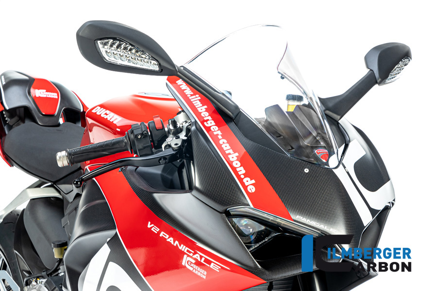 Ilmberger Carbon Parte de Carenadoarriba, mate, Ducati Panigale V2 2020-