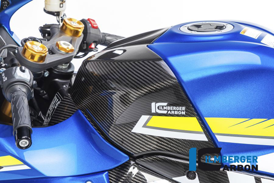 Ilmberger Carbon depósito de gasolina cubierta superior de carbono, Suzuki GSX-R 1000