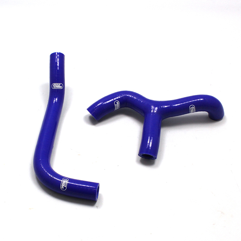 Kit de mangueras de silicona SAMCO SPORT pieza en Y - Race Design azul para KTM 65 SX Gas Gas MC65 Husqvarna TC65 año del modelo 2016-2023