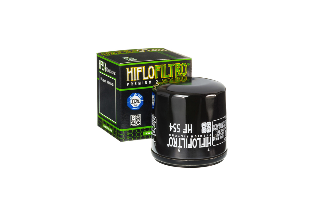 HIFLO filtro de aceite HF554 para MV Agusta F4 1000 S / Brutale 910R / Brutale 910S Tipo F4