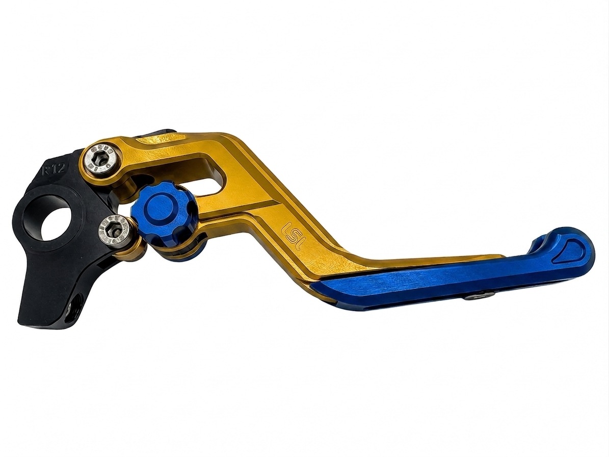 LSL ERGONIA Maneta de Freno R49R Oro/Azul/Azul