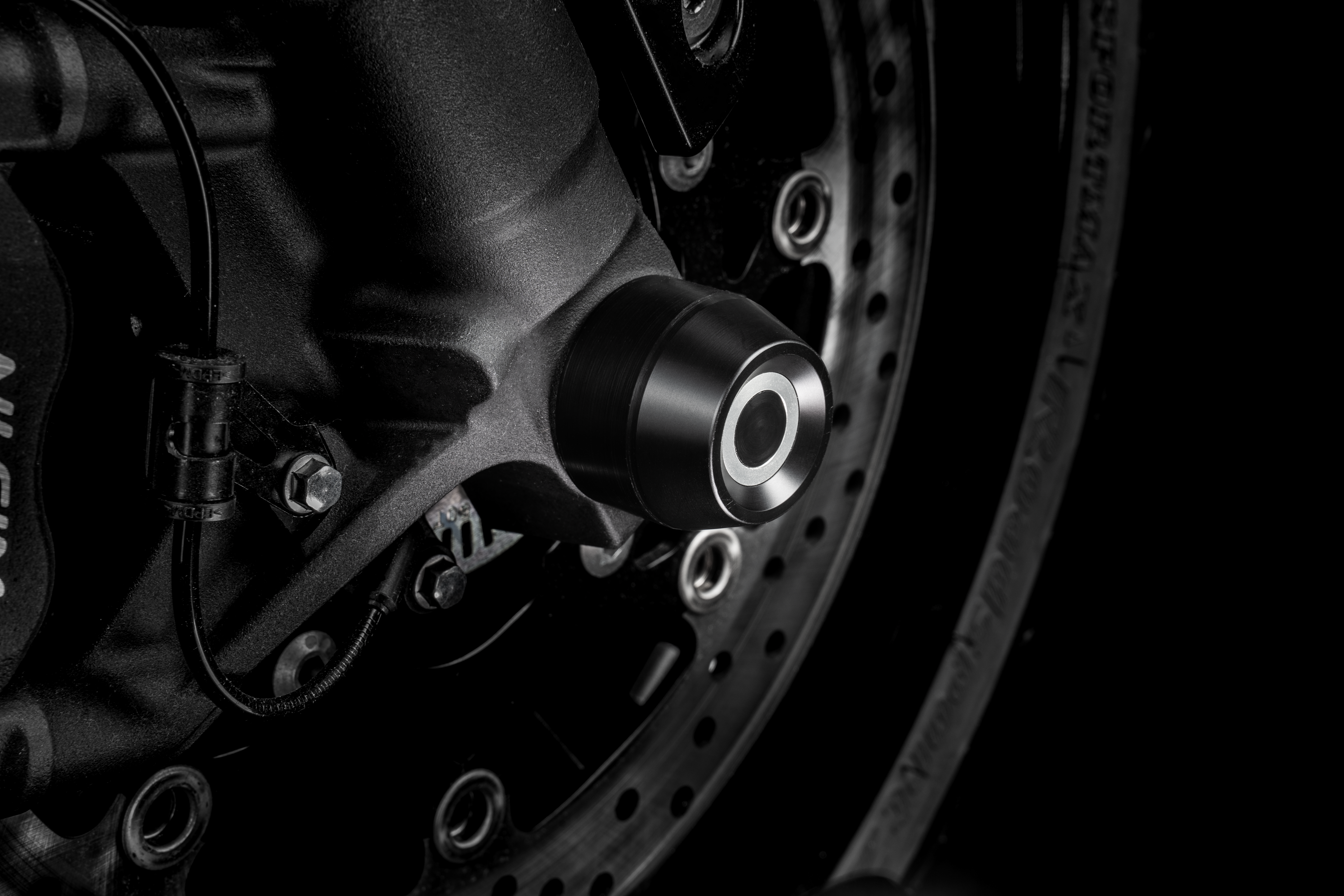 Protector de eje Gilles anterior, delanteroe, para Suzuki GSX-8S y GSX-8R