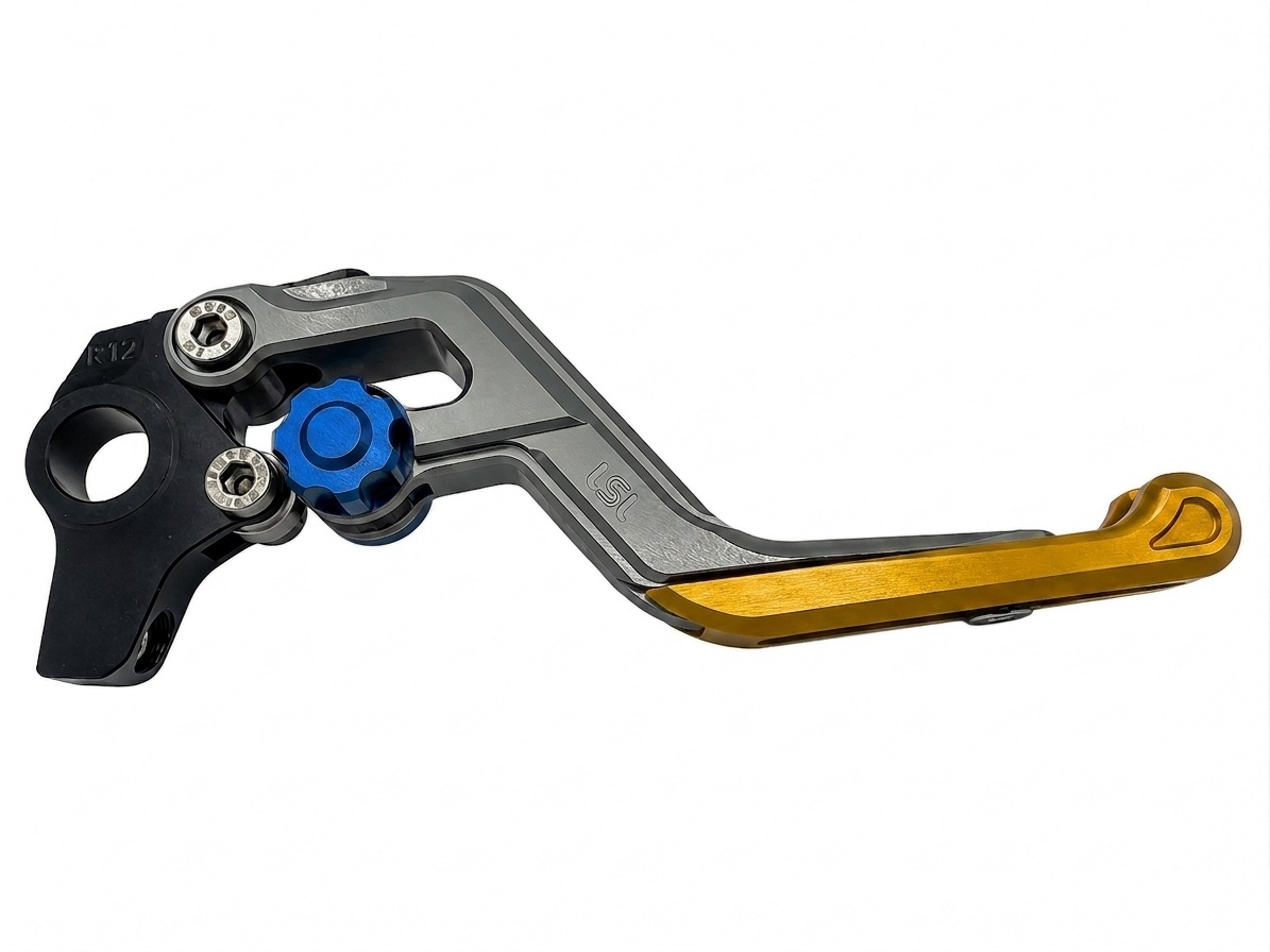 LSL ERGONIA Maneta de freno R22 Antracita/Azul/Oro