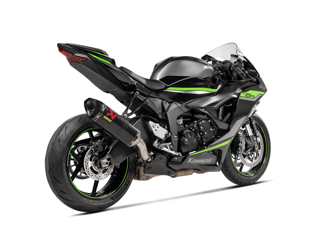 Soporte Akrapovic Escape soporte (Carbono) para Kawasaki Ninja ZX-6R 600 2009-2016, ZX-6R 636 2013-