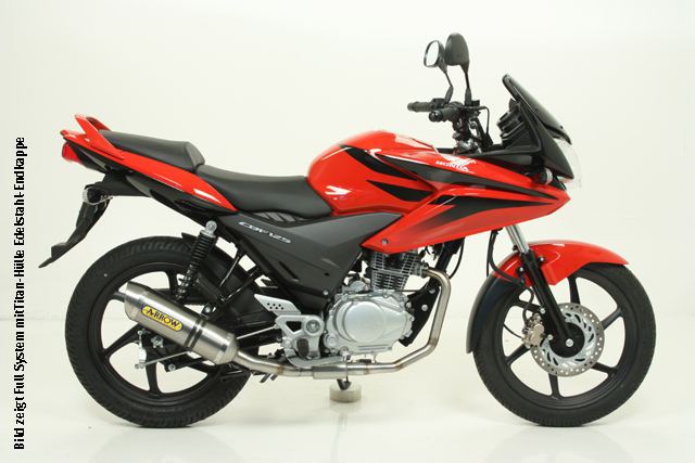 Colector de Competición ARROW para Honda CBF125 2009-14 / CB125F 2015-16, sin catalizador