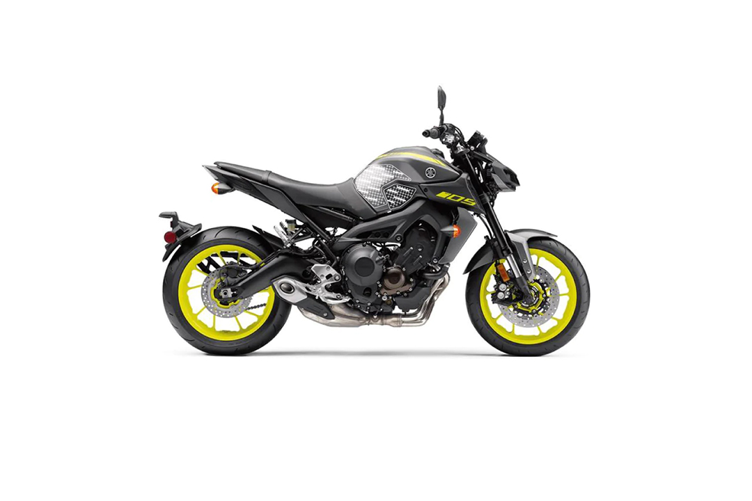 Stompgrip híbrido, Volcano, para varias Yamaha MT-09, 2014-2020
