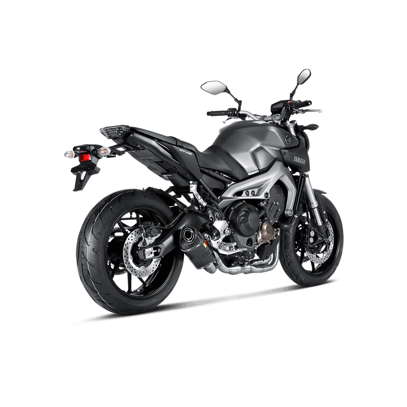 Akrapovic Racing Line (Carbon) sistema de escape para Yamaha MT-09/FZ-09 2014-2020, XSR900 2016-2020